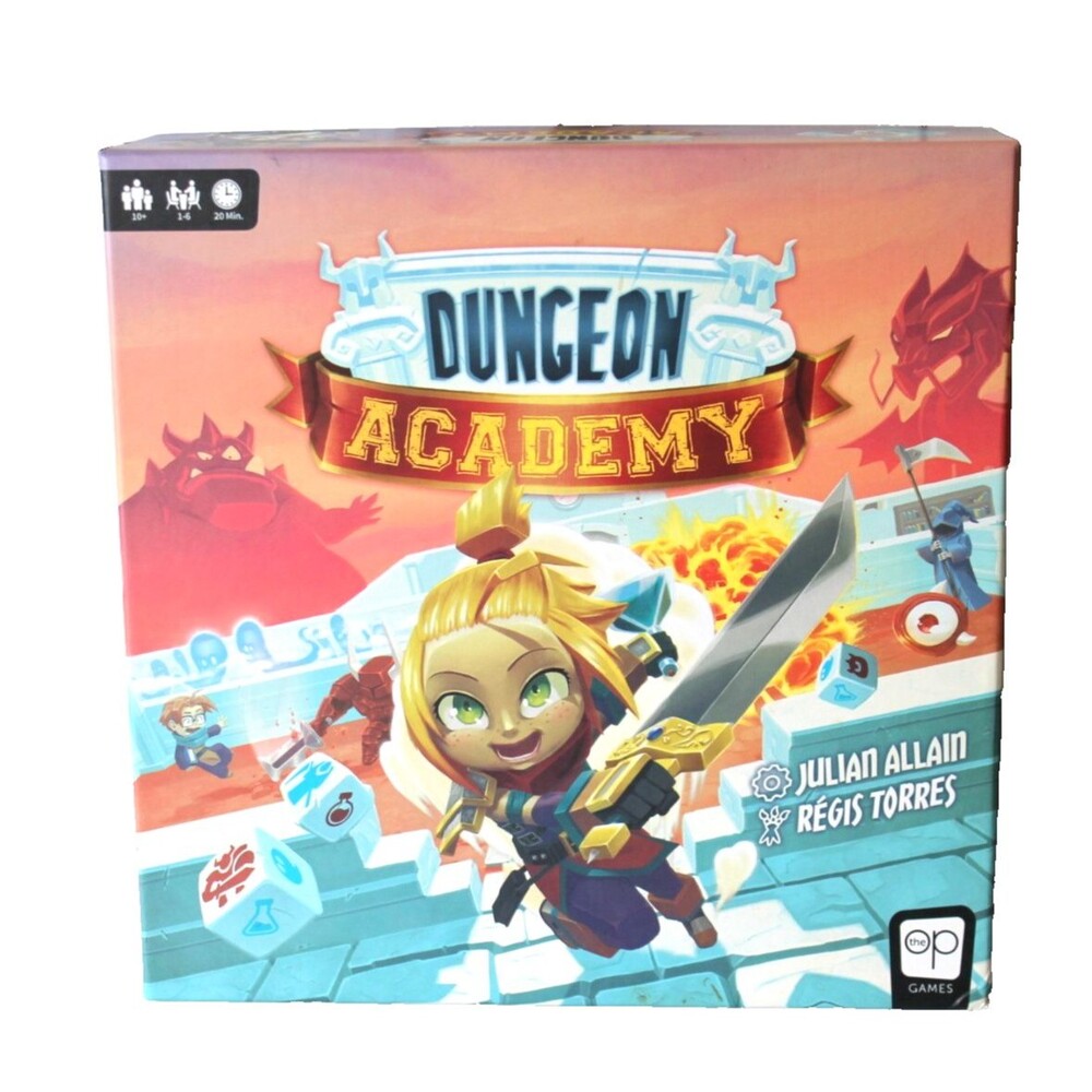 Dungeon Academy Cooperative and Competitive Fun w/ Family & Friends Board Game 8